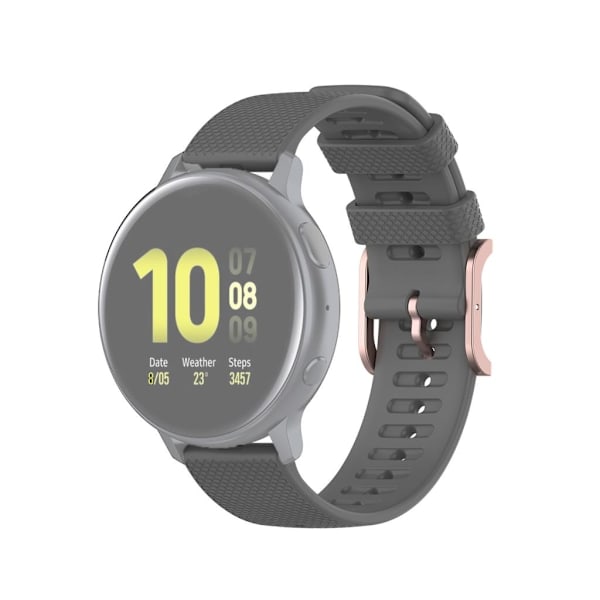 Dot Texture Armband för Samsung Galaxy Watch 41/42 mm 20 mm - Grå grå