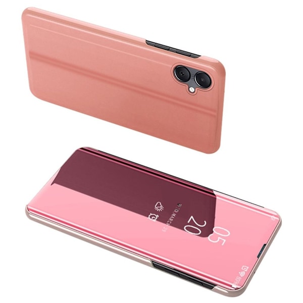 Samsung Galaxy A06 Skal med View Window - Roséguld Rosa