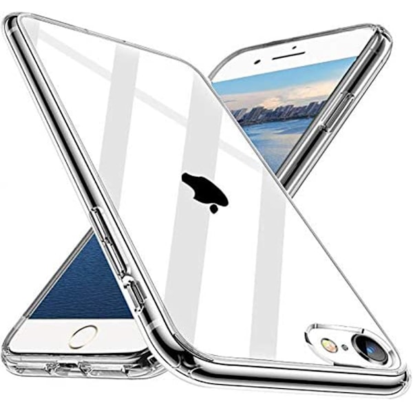 Clear Crystal iPhone 7/8/SE 2020/SE 2022 Skal - Transparent Transparent