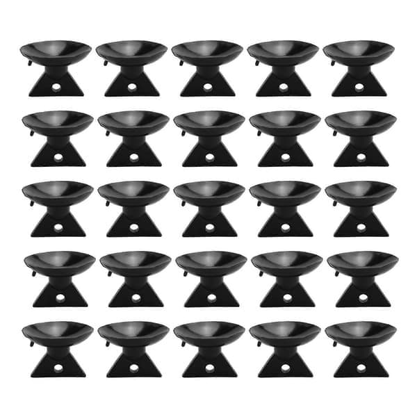 25 stk. GU10 pærebytter lampebytter PVC sugekopp lampeerstatning for LED halogen minispotlight