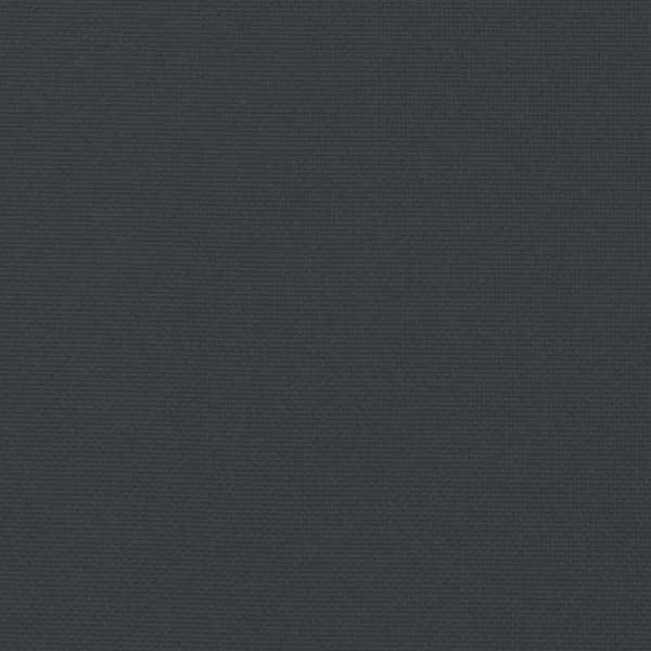 vidaXL Aurinkotuolin pehmuste musta 180x60x4 cm Oxford-kangas musta