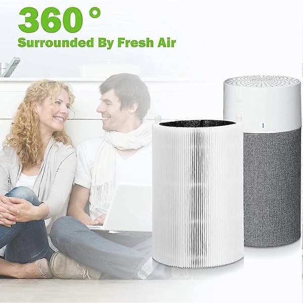Erstatningsfilter til Blueair Blue Pure 411/411+ & Blueair 3210 luftrenserfilter aktiveret kul