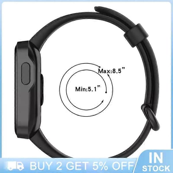 Smart tilbehør urrem vandtæt til Mi Watch Lite/Redmi Watch bærbar til Mi Watch Silica Multi-farve Ivory White A9