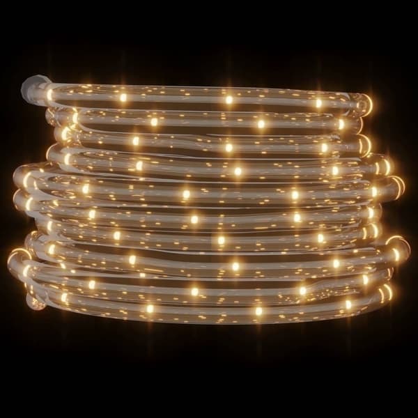 Lysslynge med 400 LED varmhvit 20 m PVC Varmhvit 2000