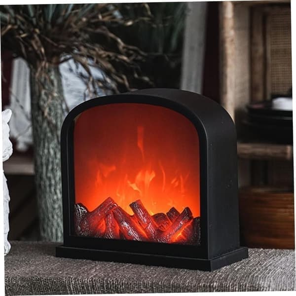 Mini spis LED-lampor - 3D flameffekt - för juldekorationer inomhus och utomhus