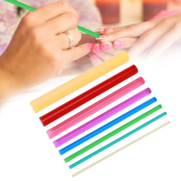 8st DIY Akrylpinne Mandala Dotting Tools Stenmålning Dotting Tools Snideri Keramik Nagelkonstverktyg #1 Mönster Dotting Tools