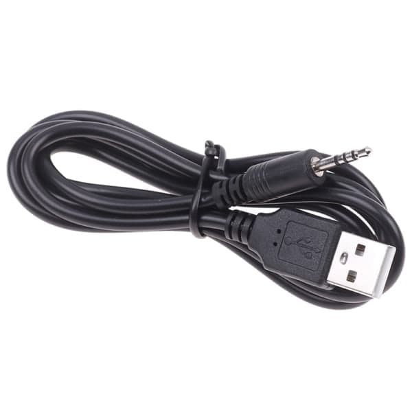 USB-laddare och strömkabel för Synchros E40BT/E50BT hörlurar