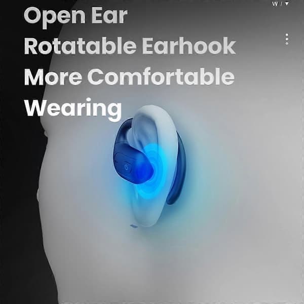 Typ A Openear Lento AS15 OWS Öronkrok Luftledning Sport Hörlurar TWS Bluetooth Hörlurar