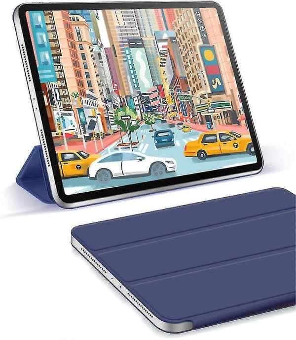 Beskyttelsescover til iPad Pro 12.9inch cover med blyantholder BLUE