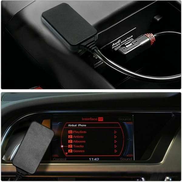 Til Audi Volkswagen MMI Musikstreaming Bluetooth iPod Media Interface AMI-kabel