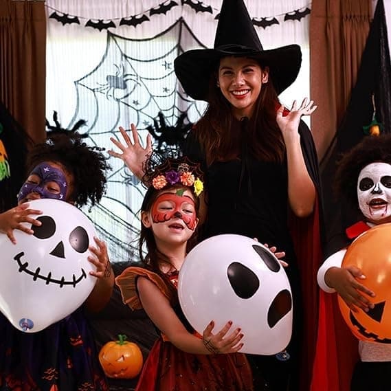 Halloween kappe med hætte Vampyrkappe, til voksne/børn Dobbeltsidet rød sort kappe med hætte, Størrelse 105cm