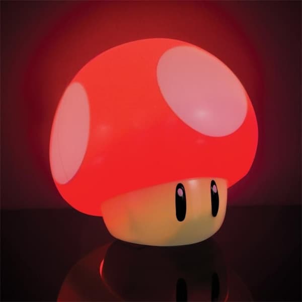 /#/Super Mario Bros Toadstool Lampa med Ljud Samlarfigur/#/
