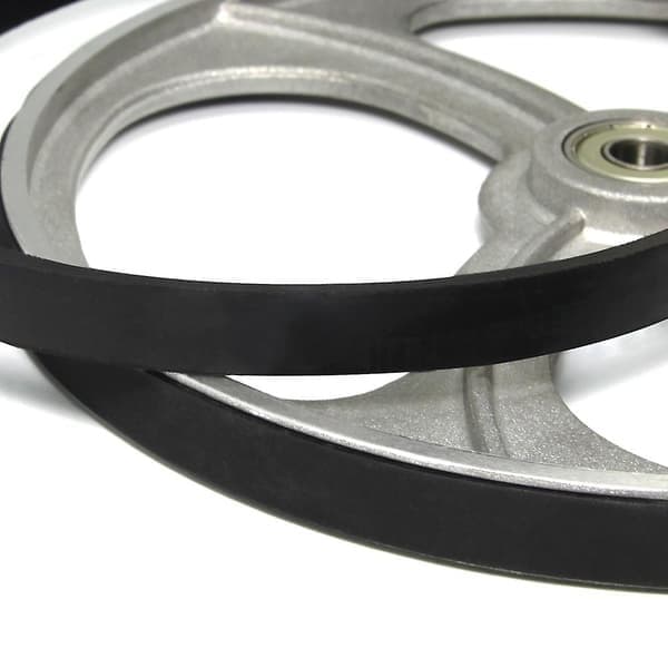 2 stk 8 båndsag gummi dekk trebearbeiding reservedeler for 1400mm 1425mm Draper Einhell Scheppach Hbs20 båndsag rullerhjul