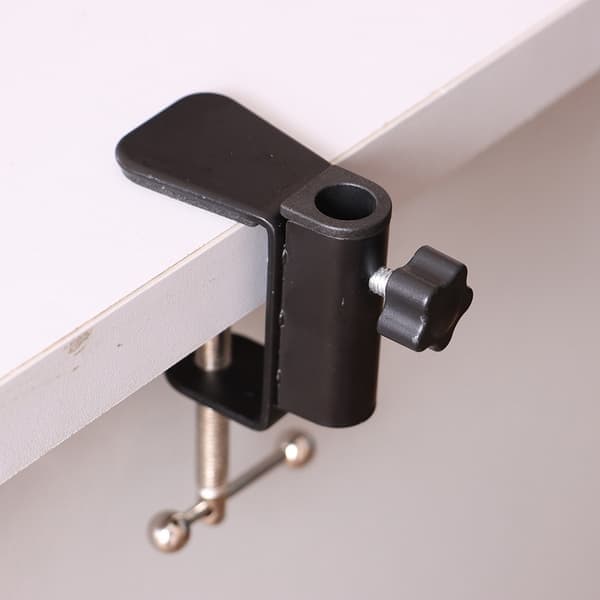 Knektholder Klemme Feste Skrivebordslampe Klemmer Beslag Base