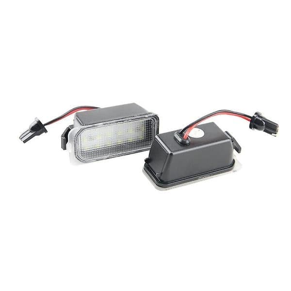 2X LED nummerpladelys til FOCUS II FIESTA VII MONDEO IV KUGA 2008-2019