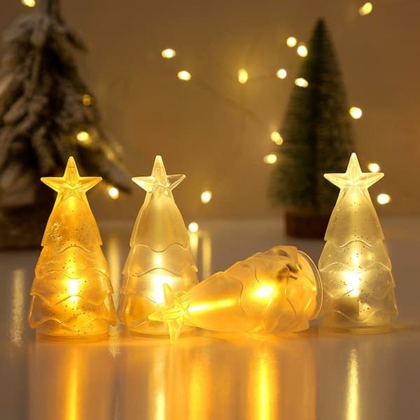 4-pack julgransbelysning elektroniska ljus