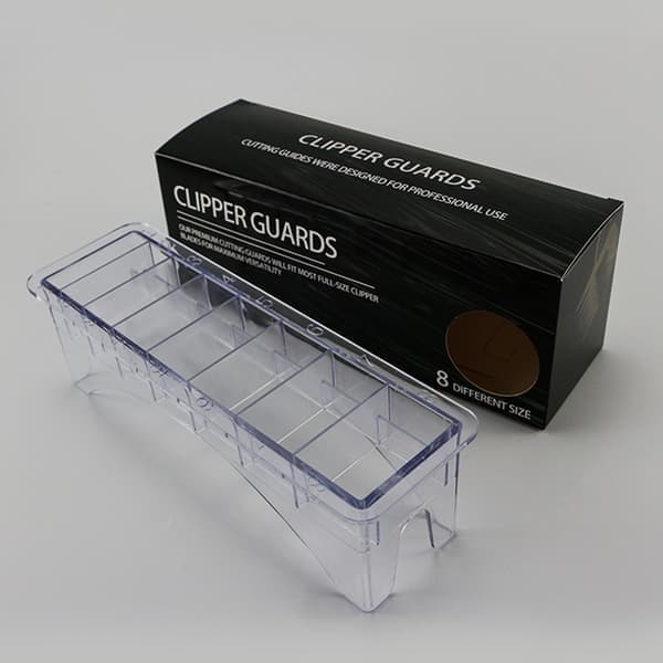 Baslåda Universal Clipper Limit Comb Guide Ersättning Barberare Black 10 cells