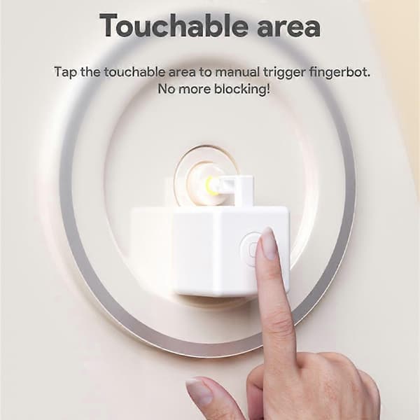 Tuya Zigbee Bluetooth Fingerbot Plus Robot Knapptryckare Switch Bot Smart Hem Fungerar med Alexa Google Home Smart Life App