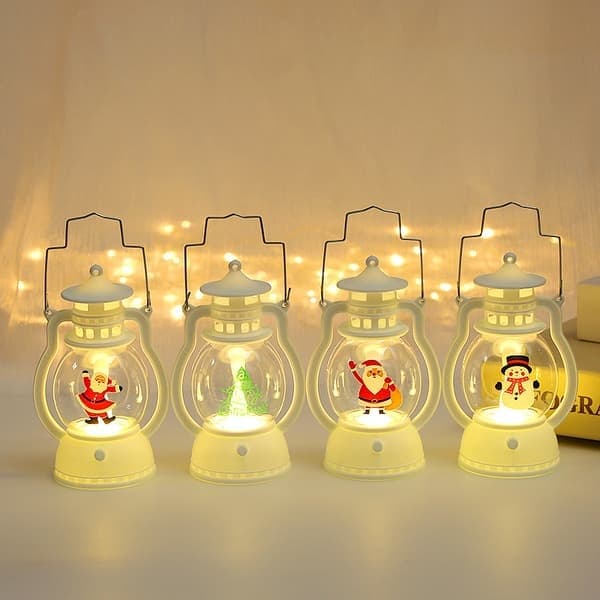 LED-jouluvalolyhty - Vanha mies Budai, joulukoristeet
