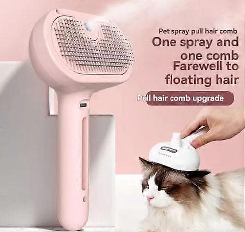 Kivori kæledyrsplejebørste damp spraykam Green