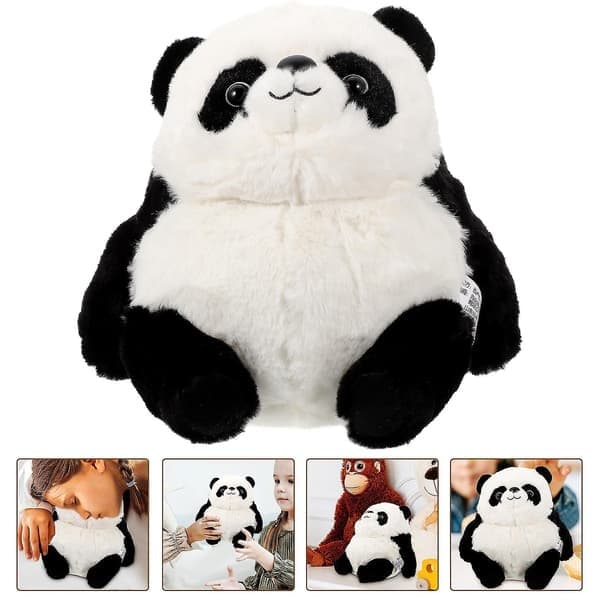 Panda Pehmolelu Pehmoeläin Täytetty Lelu Koristetyyny Panda Koristelulelu
