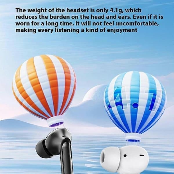 Typ A CELEBRAT WD03 TWS Hörlurar Bluetooth 5.3 In-Ear Brusreducerande Hörlurar