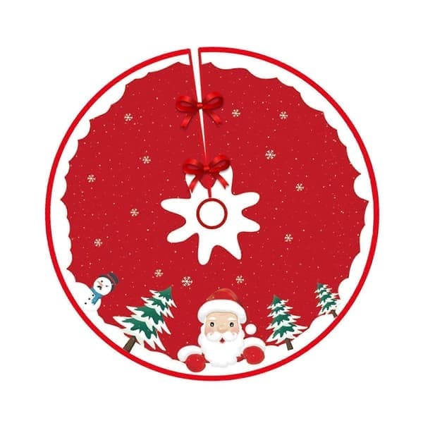 Julgransmatta Basöverdrag Julgransmatta Diameter 90cm Varm Jul Style F