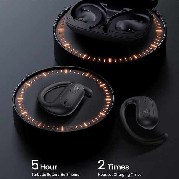 Typ A Openear Lento AS15 OWS Öronkrok Luftledning Sport Hörlurar TWS Bluetooth Hörlurar
