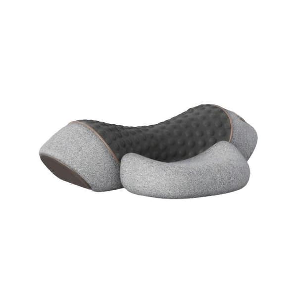 Elektrisk nackmassagekudde Multifunktionell avslappnande nackmassagekudde för hemmet Grey Ordinary