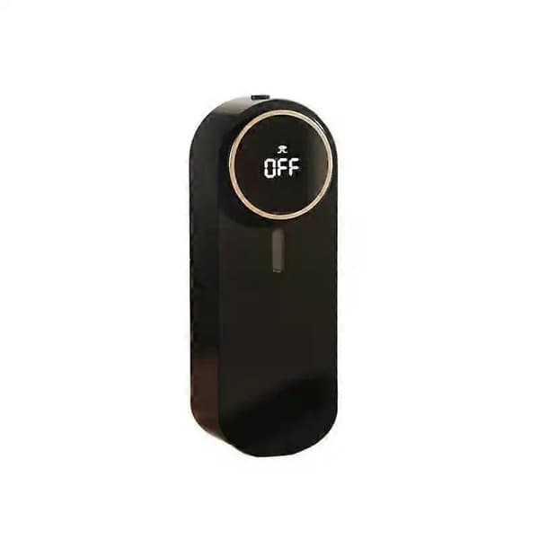 Automatisk duftmaskine USB luftrensere parfumediffuser skærmdisplay vægmonteret rum æterisk oliediffuser bærbar Black