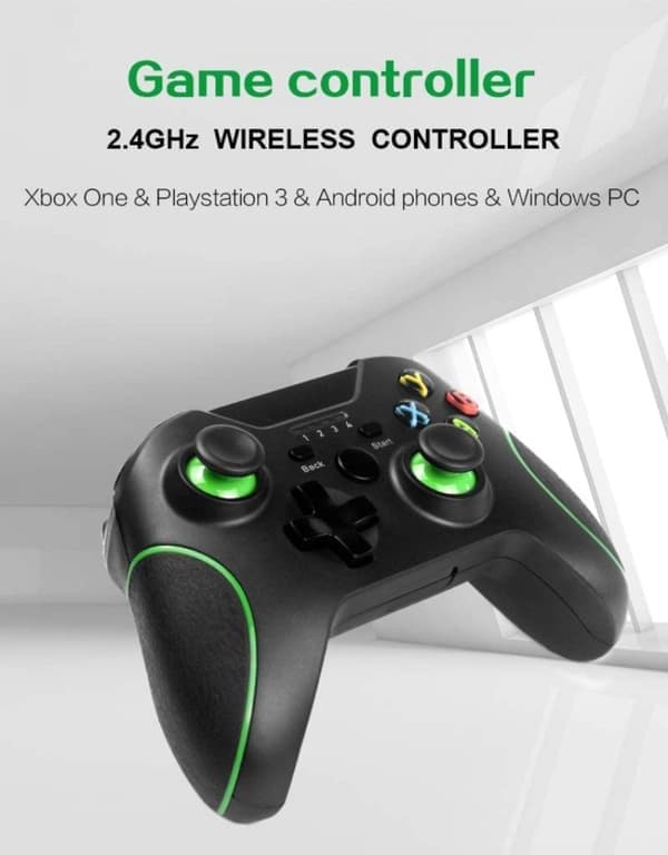 Trådløs kontroller med mottaker for Xbox One, 2,4 GHz trådløs