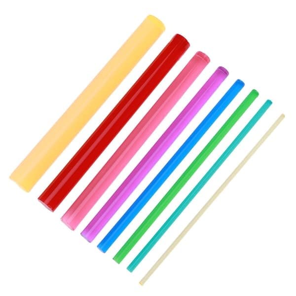 8st DIY Akrylpinne Mandala Dotting Tools Stenmålning Dotting Tools Snideri Keramik Nagelkonstverktyg #1 Mönster Dotting Tools