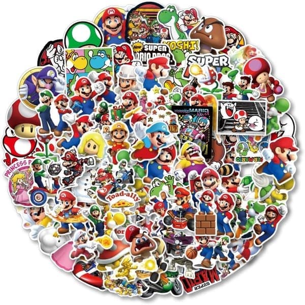 100 Super Mario -vesipullotarraa OMario