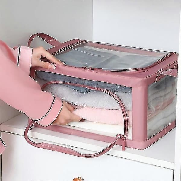 pc Förvaringsväskor Transparent Filt Hushållskläder Förvaringslåda S