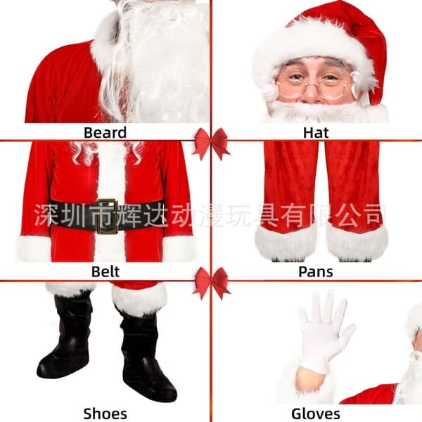 Tomtekläder komplett set med julklappar julklappar XL