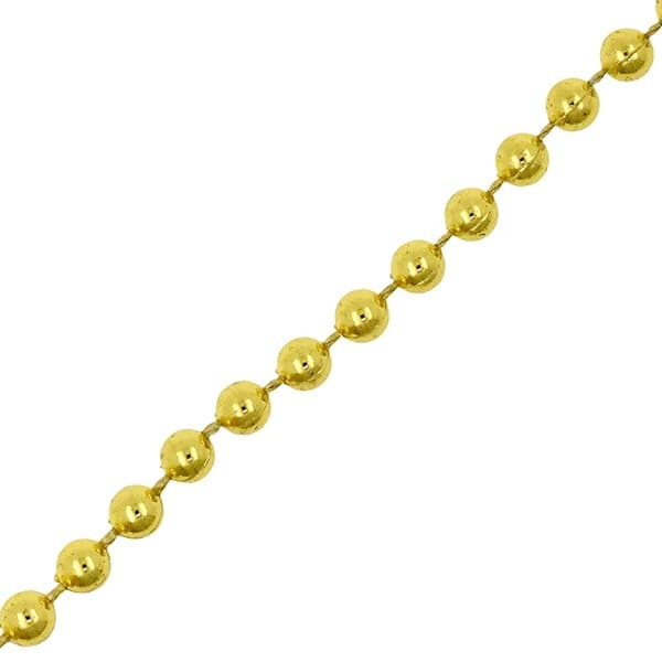 Perlebånd til håndverk, kunstig perlegirlander, tråd, bryllupsfestdekorasjon (jul) gold