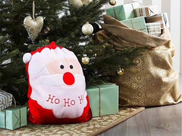 Liten julepose / juleveske - 60x50 cm - Jul