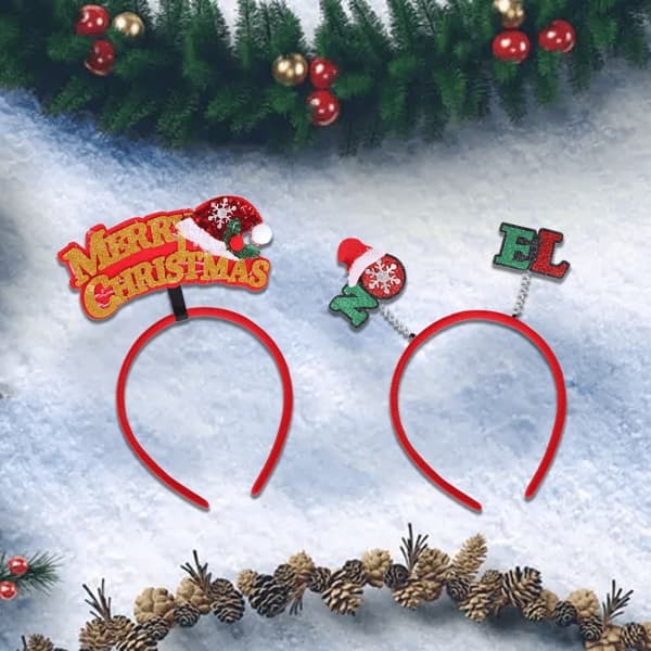 Hårbånd til jul og høytidsfeiringer, hårbånd til barn og voksne til kostymefest style 1