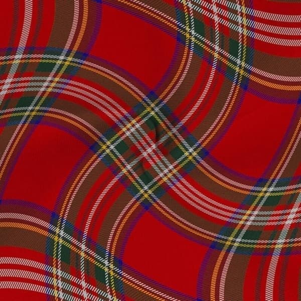 Julepynt - Sæt med 2 julepuder i klassisk ternet mønster, 45x45cm