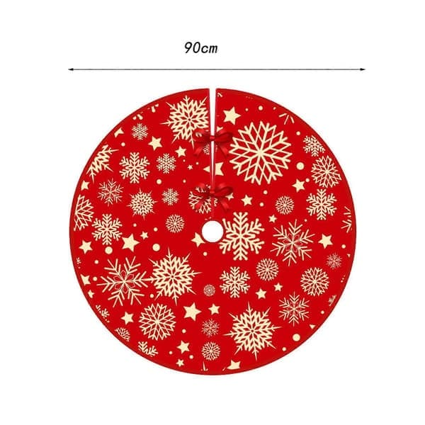 Julgransmatta Basöverdrag Julgransmatta Diameter 90cm Varm Jul Style C