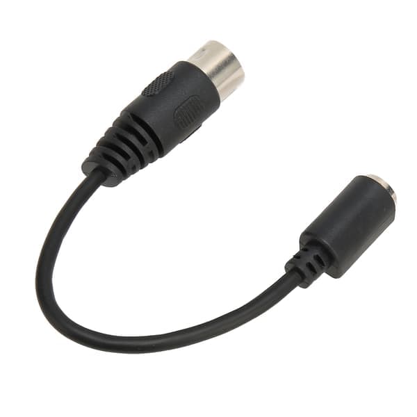 PS2 tastatur mus adapterkabel DIN 5-ben han til Mini DIN 6-ben hun 15cm