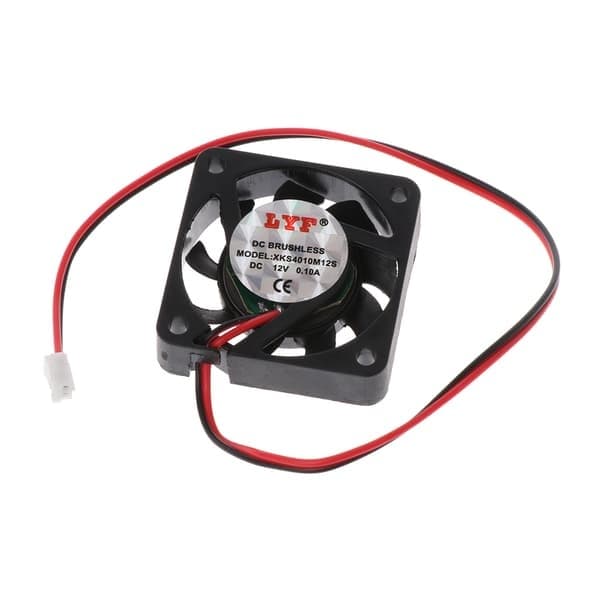 For DC 12V 2-pin 9-blads CPU/GPU kjølevifte bærbar USB-strøm kjøleribbe eksos