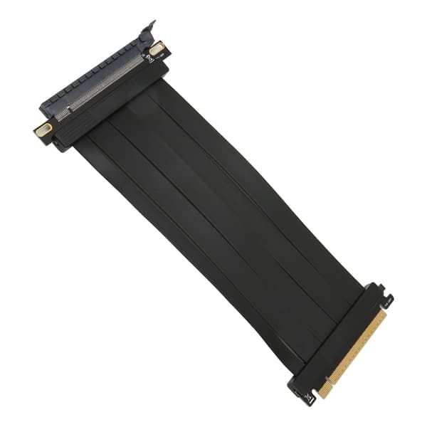GPU PCIE 4.0 Riser-kabel X16 høyhastighets flat linje 180 grader 20 cm for RTX3090 RTX3080 RTX3070 RTX3060TI