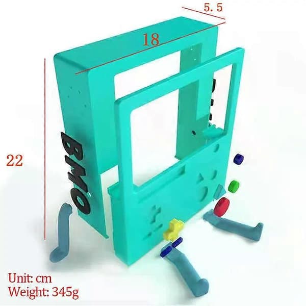 FÖR SWITCH BMO STATIV Söt Tecknad Flerfärgad Silikonmaterial Handhållet Spelskärmsstöd 1