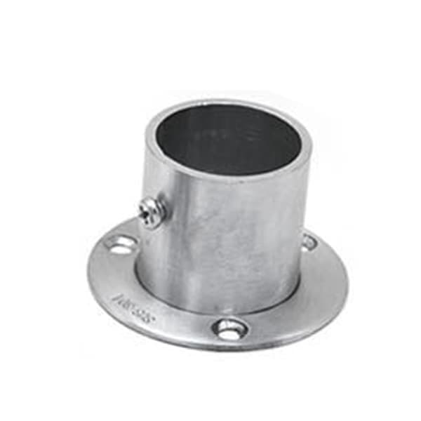 Garderobestangholder i rustfritt stål for rør (16mm/19mm/22mm/25mm/32mm)