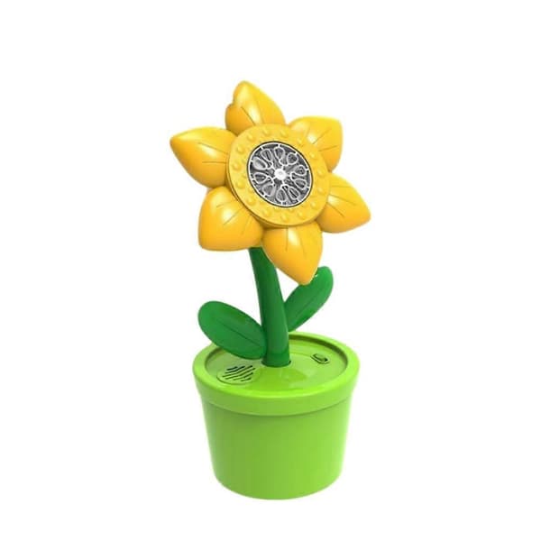 Elektrisk blomsterbubbelblåsare för fester och utomhusbruk Yellow