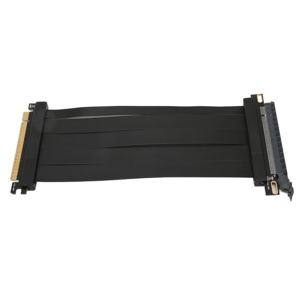 GPU PCIE 4.0 Riser-kabel X16 høyhastighets flat linje 180 grader 20 cm for RTX3090 RTX3080 RTX3070 RTX3060TI