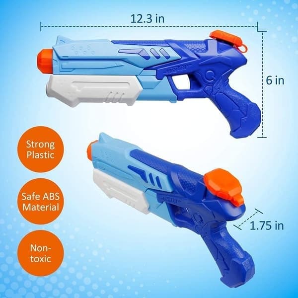 2-pak Super Vandpistoler 300CC Lang Rækkevidde