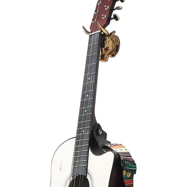 Gitarrställ väggfäste Tjurkonst gitarr ukulele hängare gitarrställ väggfäste basställ