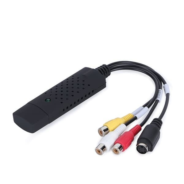 USB 2.0 till 3 RCA Audio SVideo TV DVD VHS RW Capture Converter Adapterkabel